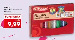 Kaufland HERLITZ Plastelina brokatowa 8 kolorów oferta
