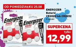 Kaufland ENERGIZER Baterie CR2025 lub CR2032 4 sztuki oferta