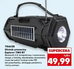 Kaufland TRACER Głośnik przenośny Explorer TWS BT oferta