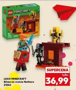 Kaufland LEGO MINECRAFT Bitwa na moście Netheru 21266 oferta