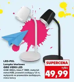 Kaufland Lampka biurkowa ORO VERO LED oferta
