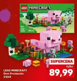 Kaufland LEGO MINECRAFT Dom prosiaczka 21268 oferta