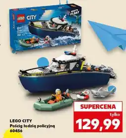 Kaufland LEGO CITY Pościg łodzią policyjną 60456 oferta