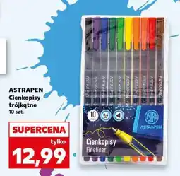 Kaufland ASTRAPEN Cienkopisy trójkątne 10 szt oferta