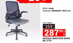 Merkury Market KRZESŁO OBROTOWE ORION ML-2179 oferta