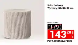Merkury Market PUFA OKRĄGŁA POSO oferta