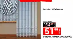 Merkury Market GOTOWA FIRANA ŻAKARDOWA oferta