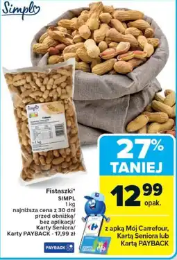 Carrefour Fistaszki SIMPL oferta