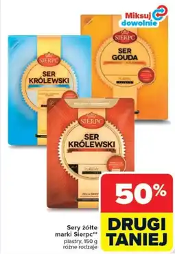 Carrefour Sery żółte marki Sierpc oferta