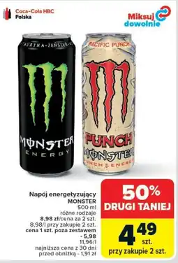 Carrefour Napój energetyzujący MONSTER oferta