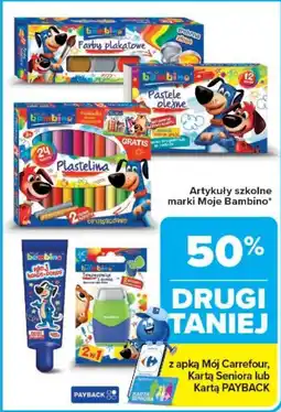 Carrefour Artykuły szkolne marki Moje Bambino oferta