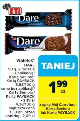 Carrefour Wafelek DARE oferta