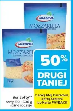 Carrefour Ser żółty oferta