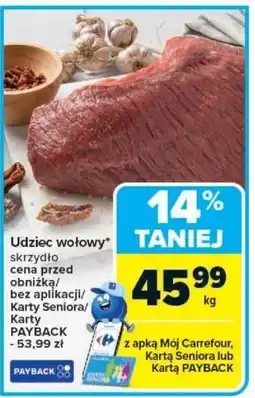 Carrefour Udziec wołowy* oferta