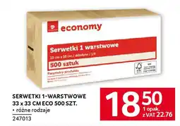 Selgros Serwetki 1 warstwowe eco oferta