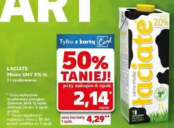 Kaufland Mleko UHT 2% Łaciate oferta