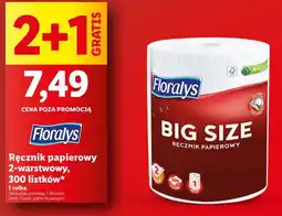 Lidl Ręcznik papierowy Floralys oferta