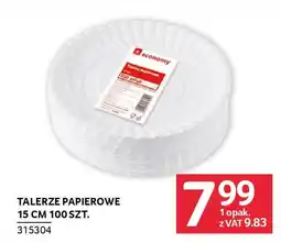 Selgros Talerze papierowe 15 cm oferta