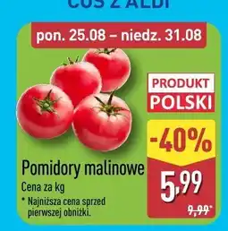 ALDI Pomidory malinowe Aldi oferta