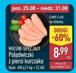 ALDI Polędwiczki z piersi kurczaka Mięsne Specjały oferta