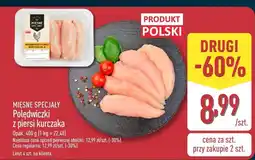 ALDI Polędwiczki z piersi kurczaka Mięsne Specjały oferta