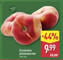 ALDI Brzoskwinie płaskoowocowe 1 kg Aldi oferta
