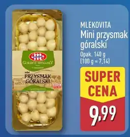 ALDI Mini przysmak góralski Mlekovia oferta