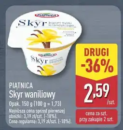 ALDI Jogurt Skyr waniliowy Piątnica oferta