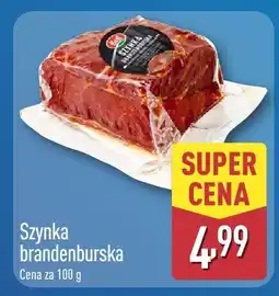 ALDI Szynka brandenburska Aldi oferta
