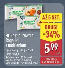 ALDI Rogaliki z nadzieniem Meine Kuchenwelt oferta