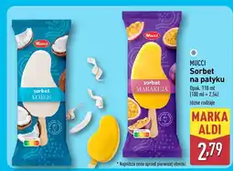 ALDI Lody sorbet Mucci marakuja oferta