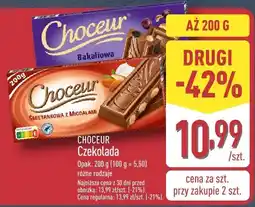 ALDI Czekolada Choceur Bakaliowa oferta