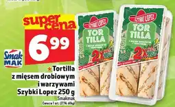 Topaz Tortilla z mięsem drobiowym i warzywami Szybki Lopez oferta