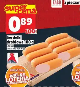 Topaz Serdelki drobiowe 100 g Cedrob oferta