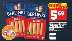 Topaz Parówki z szynki Berlinki 225 g oferta
