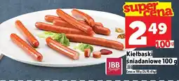 Topaz Kiełbaski śniadaniowe 100 g JBB oferta
