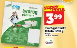 Topaz Twaróg półtłusty Rolmlecz 200 g Mlekpol oferta