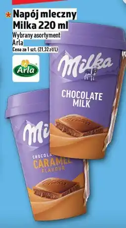 Topaz Napój mleczny Milka Arla oferta