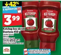 Topaz Ketchup bez skrobi Dawtona oferta