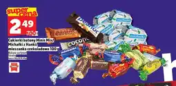 Topaz Cukierki batony Minis Mix Michałki z Hanki mieszanka czekoladowa 100 g Śnieżka oferta