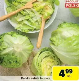 Carrefour Polska sałata lodowa oferta