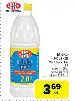 Carrefour Mleko POLSKIE MLEKOVITA oferta