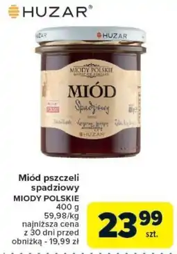 Carrefour Miód pszczeli spadziowy MIODY POLSKIE oferta