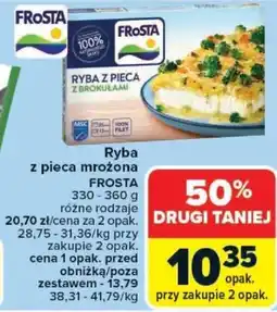 Carrefour Ryba z pieca mrożona FROSTA oferta