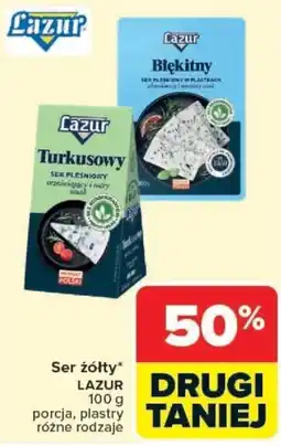 Carrefour Ser żółty LAZUR oferta