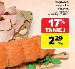 Carrefour Polędwica sopocka PEKPOL oferta