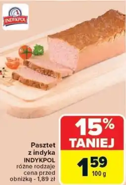 Carrefour Pasztet z indyka INDYKPOL oferta