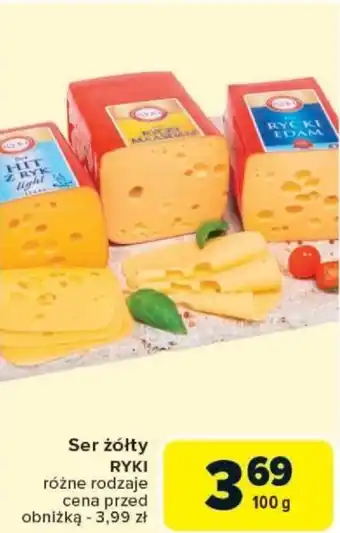 Carrefour Ser żółty RYKI oferta