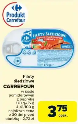 Carrefour Filety śledziowe CARREFOUR oferta