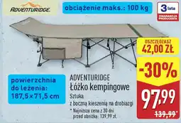 ALDI ADVENTURIDGE Łóżko kempingowe oferta